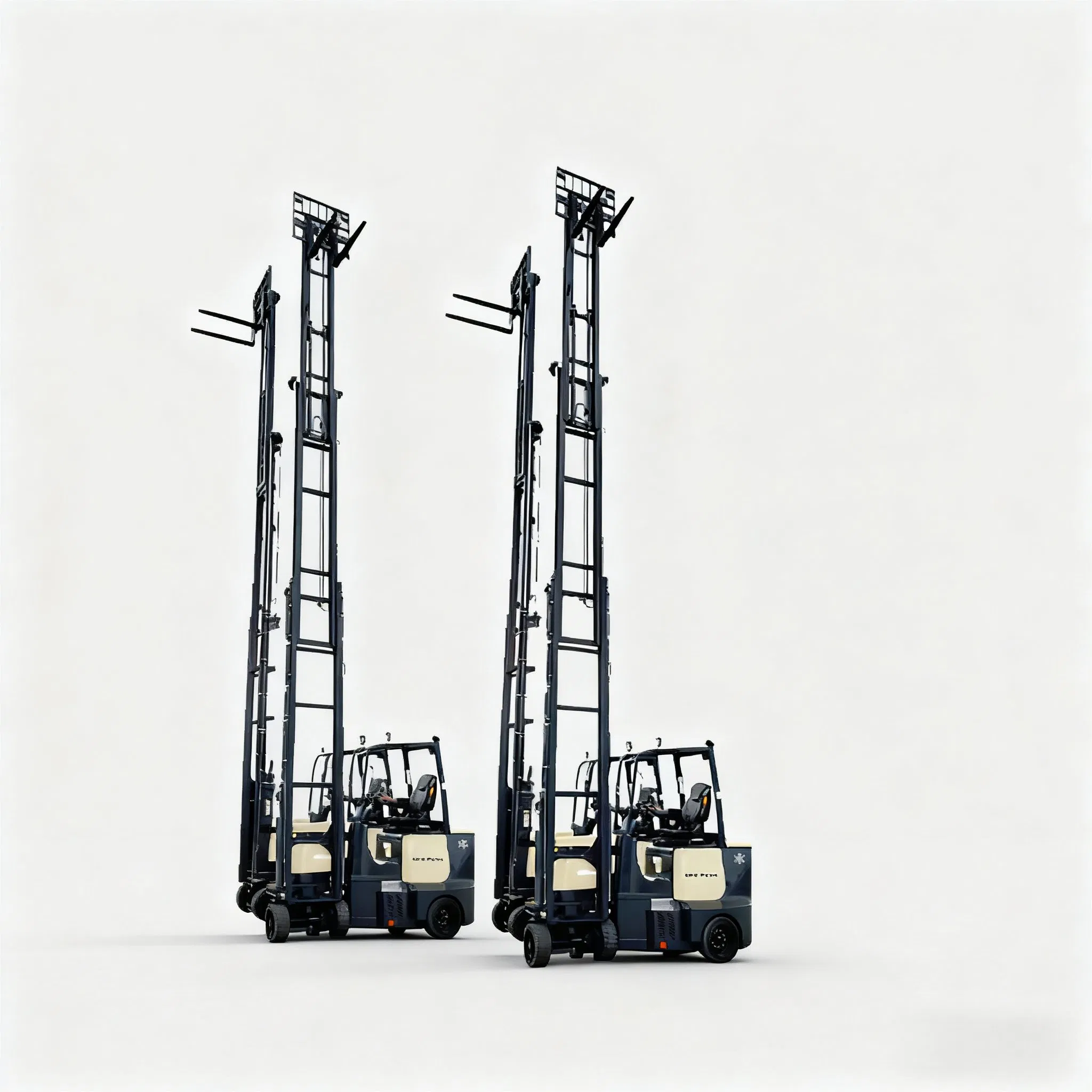 High Lifting Powered Forklift Truck Vna Electric Doosan Forklift for Very Narrow Aisle Warehouses Tcm Forklift Parts