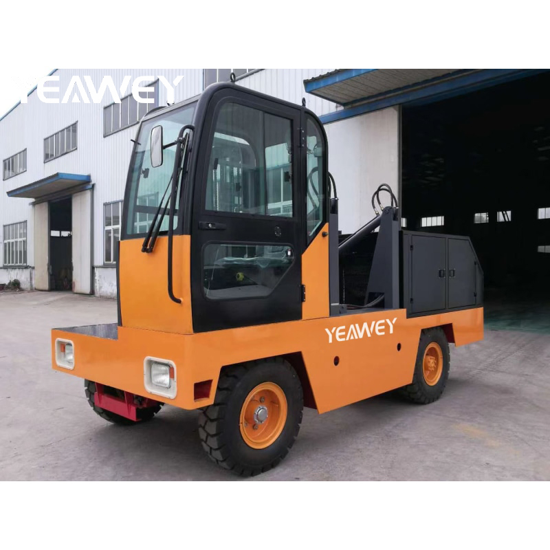 High Power Warehouse Lead Acid Battery Forklift Side Loader Electric Forklift
