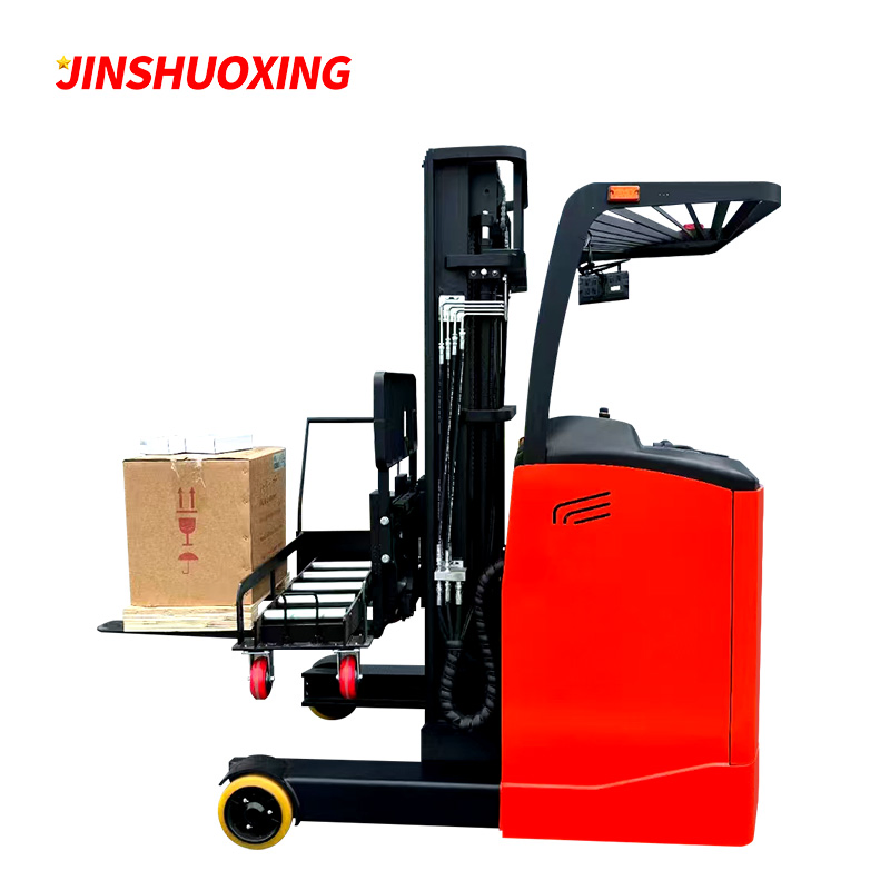 Standing Type 48V High Lifting Electric Reach Forklift