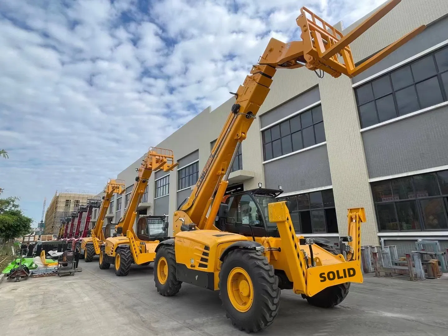Jcb Construction Machinery 5ton 6ton Telescopic Handler with Telescopic Boom Loader