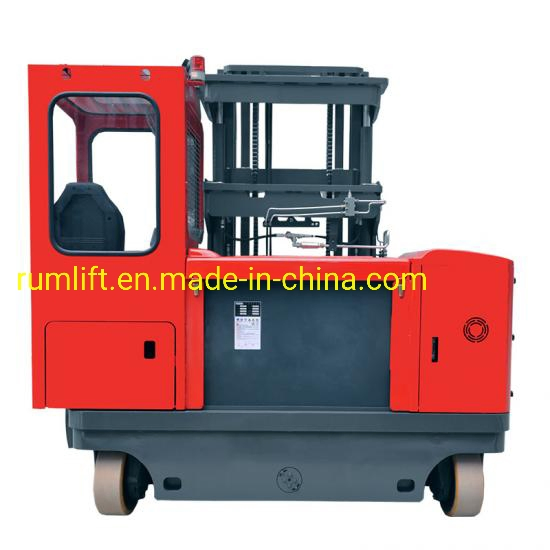 3000kg Narrow Four Multi-Directional Electric Forklift Reach Truck