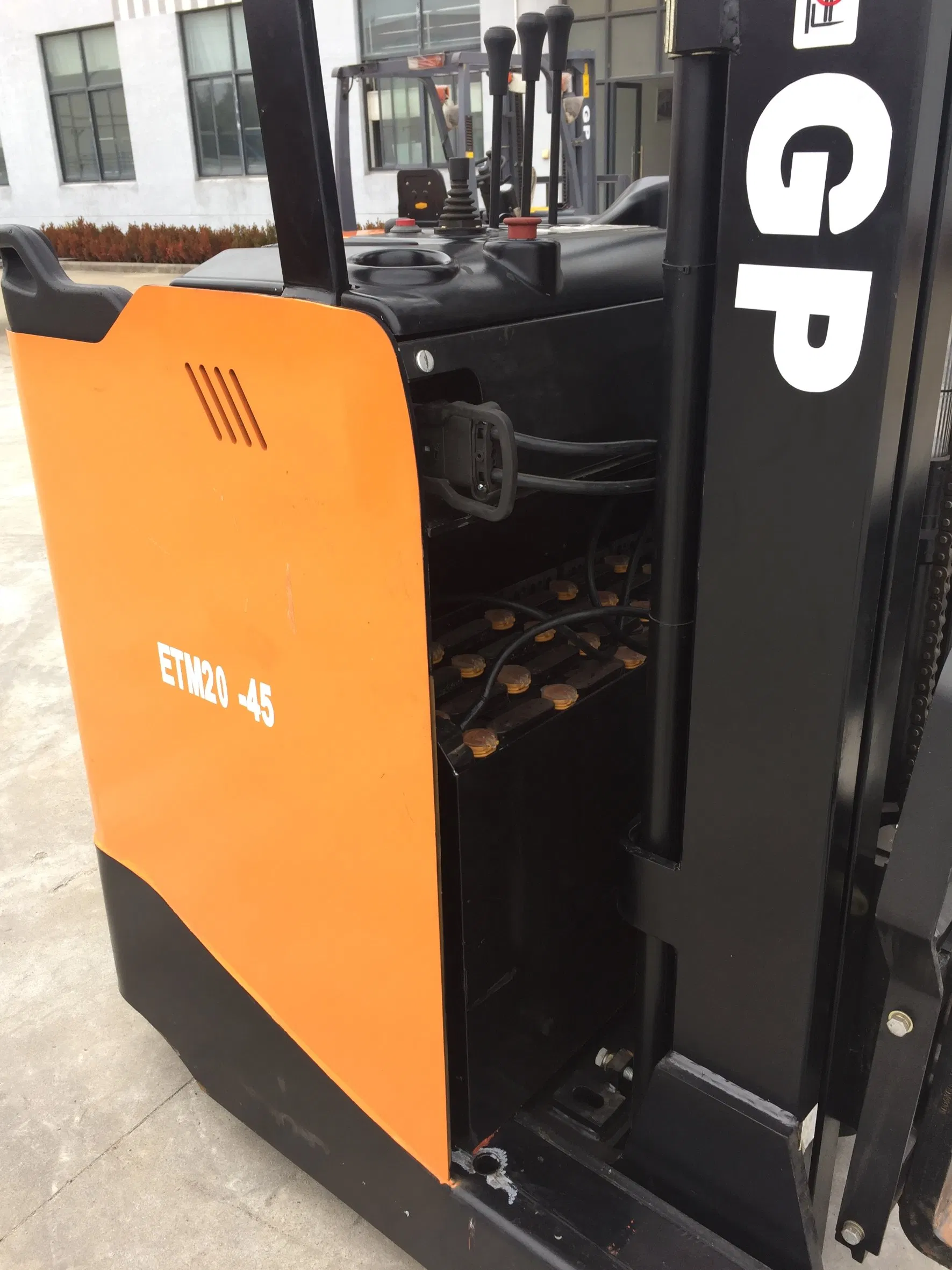 Gp Brand 2ton Electric Reach Truck 4.5m Lift Height Lithium Power Narrow-Aisle Specialist 10% Faster Peration