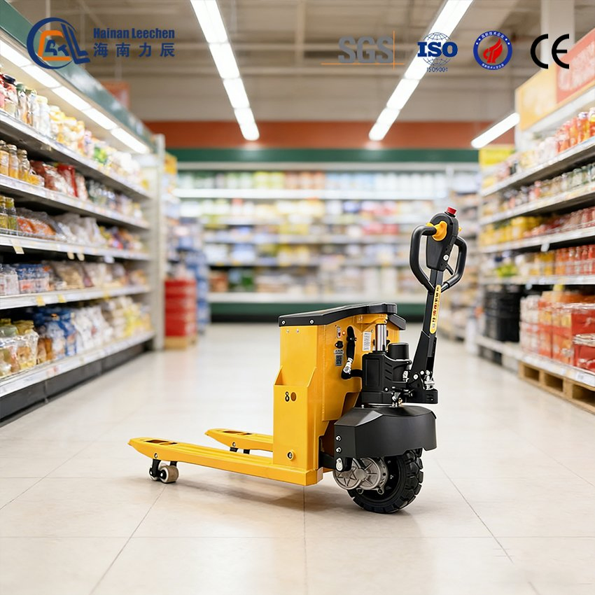 Heavy Duty Electric off-Road Pallet Jack for Gravel and Uneven Ground