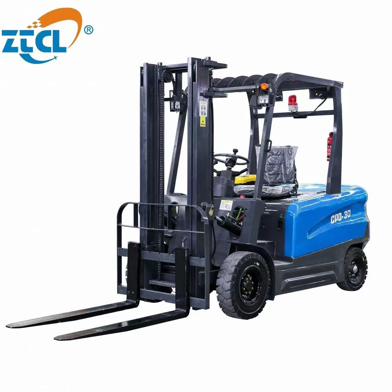 Ztcl Brand New Side Loader Full Electric Diesel Forklift Pallet Fork Lift Jack Stacker Truck Lifter