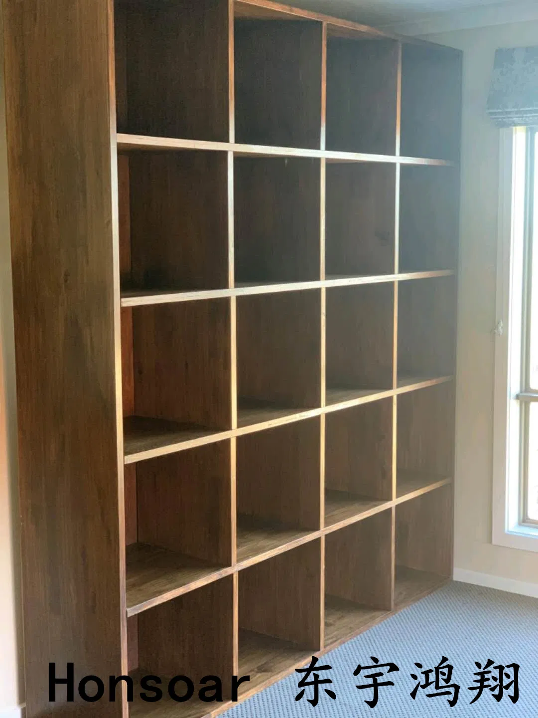 Library Book Shelf Bookcase with Modern Design