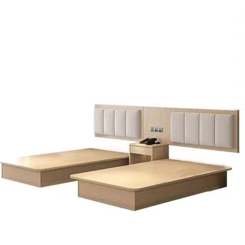 Wholesale Platform Bedroom Furniture Set Wooden Durable Tatami Bed Frame