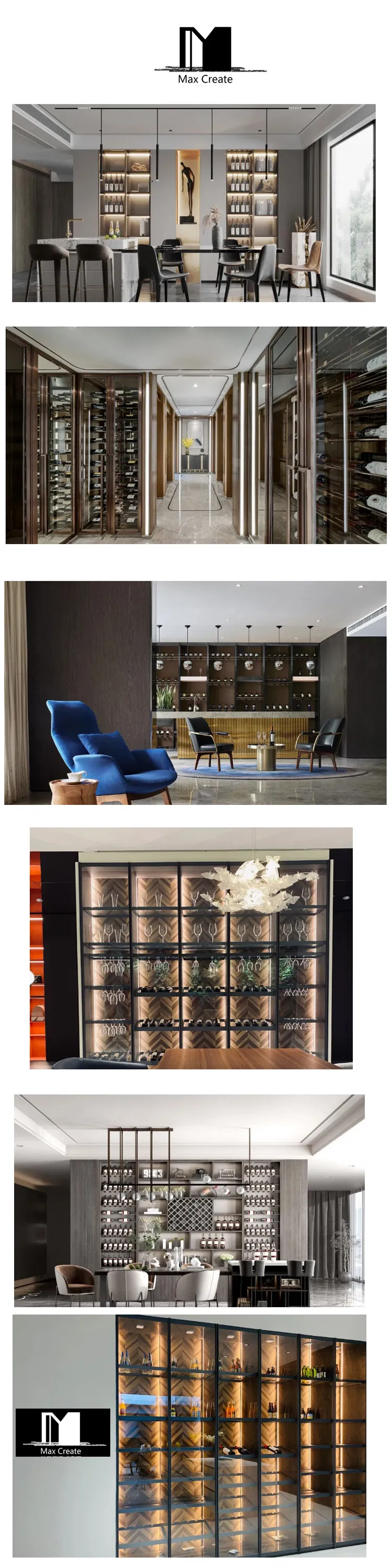 American Antique Luxury Wooden Wine Cabinet