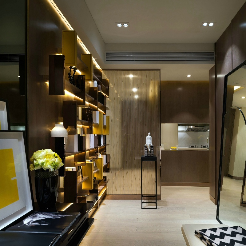 Chinese Long Stone Benchtop Kitchen Island for Apartment Project