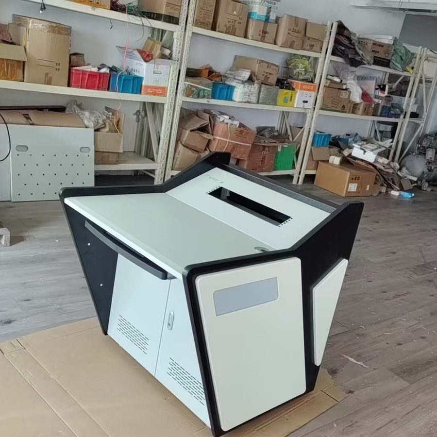 OEM Customized Radio TV Broadcasting Center Monitoring Dispatching Control Room Console