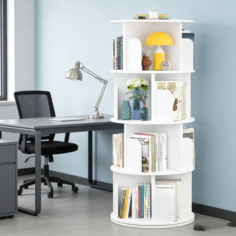 Modern Minimalist Wooden Bookcase for Stylish Home Organization