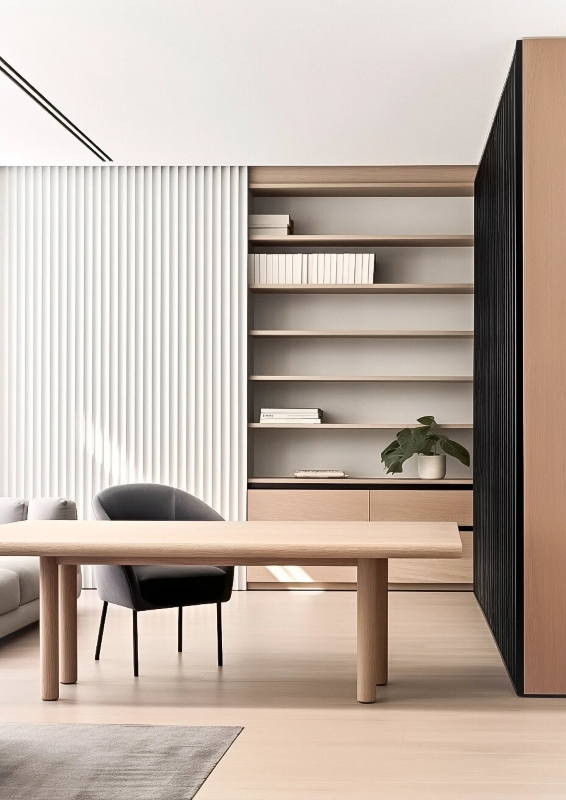 Stylish Customized Organized Storage Bookcase for Home and Office