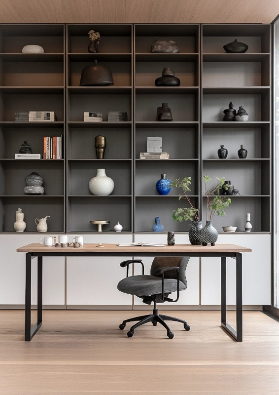 Stylish Customized Organized Storage Bookcase for Home and Office