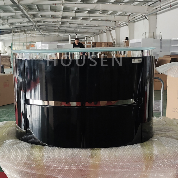 New Designed Wall Hung Bathroom Furniture Vanity PVC Cabinet with LED Mirror