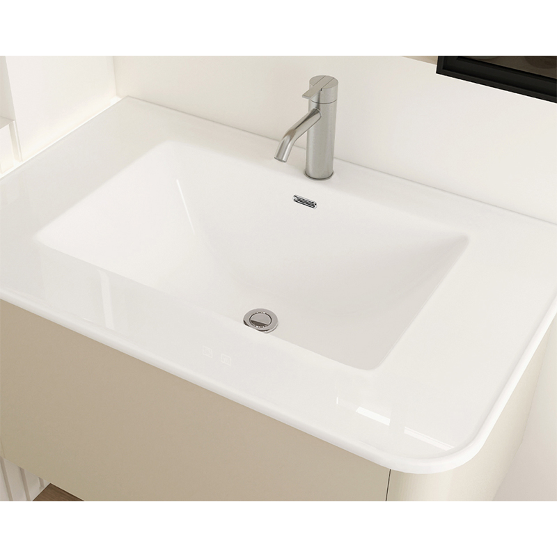 700mm Modern Luxury Intelligent Features Vanity Bathroom Cabinet with Mirror 2318-70b