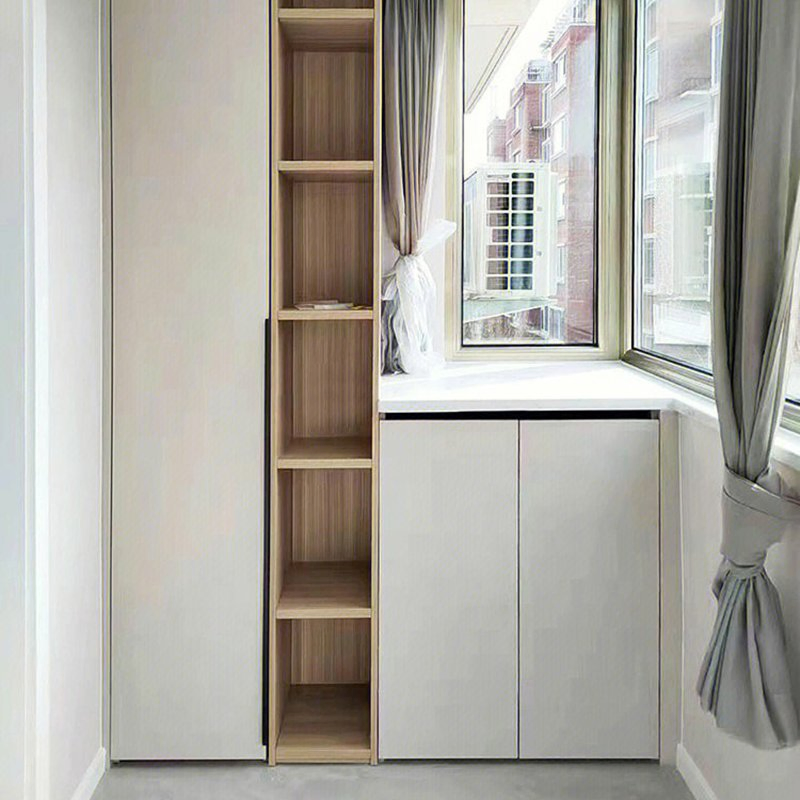 Stainless Steel Tilt-out Laundry Cabinet Hamper Pull-out Pantry Racks Kitchen Cabinet Laundry Room Custom Modern Furniture Storage Cabinet