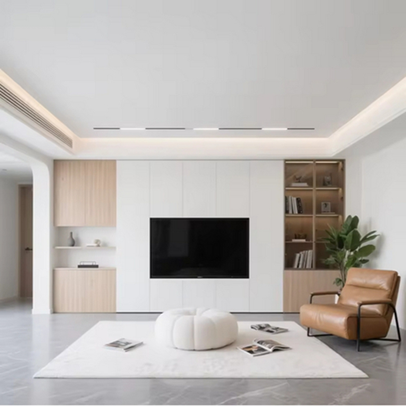 Casa Modern Simple Floating TV Stand New Design Wooden Wall Mounted TV Cabinet Cheap Wholesale TV Components Console for Living Room