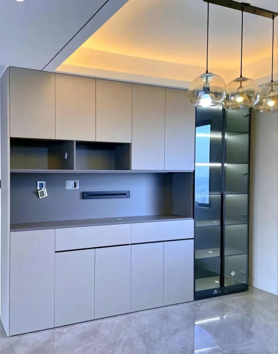 European Style Wine Cabinet