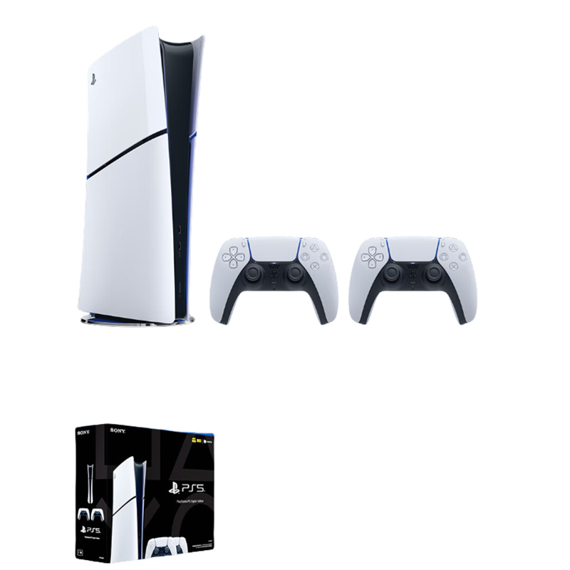 New -S Console Play-Stations TV Game Console Blu Ray Clear