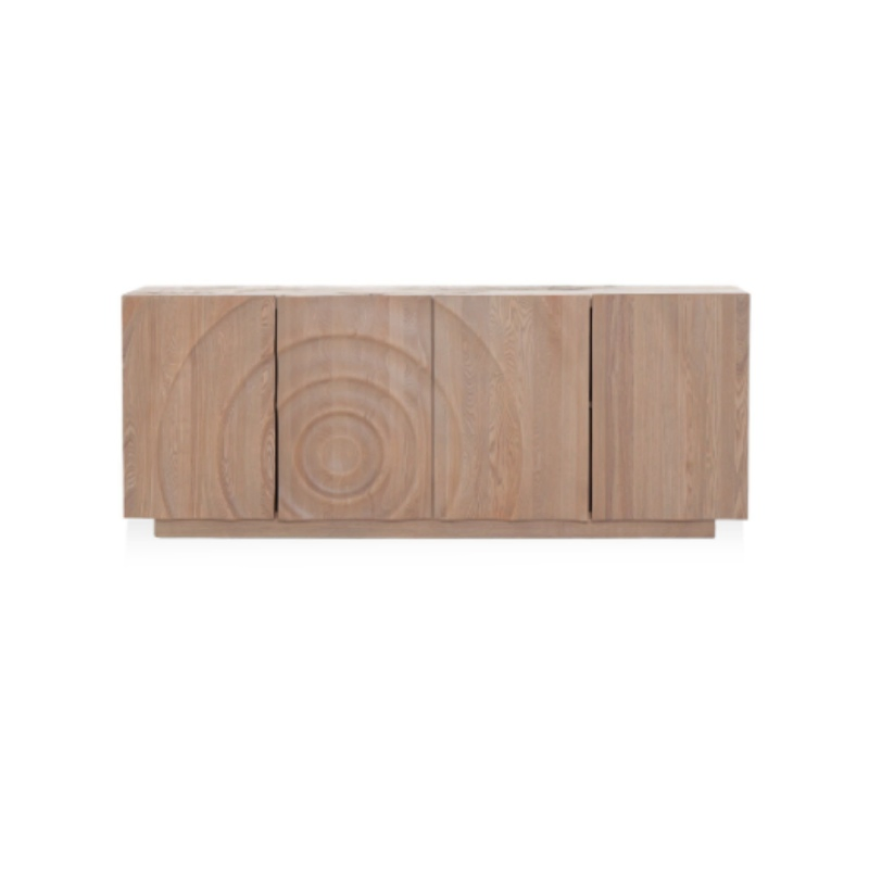 Contemporary Elegant Rustic Wooden Cabinet Dining Spaces Modern Stylish Furniture Sideboard