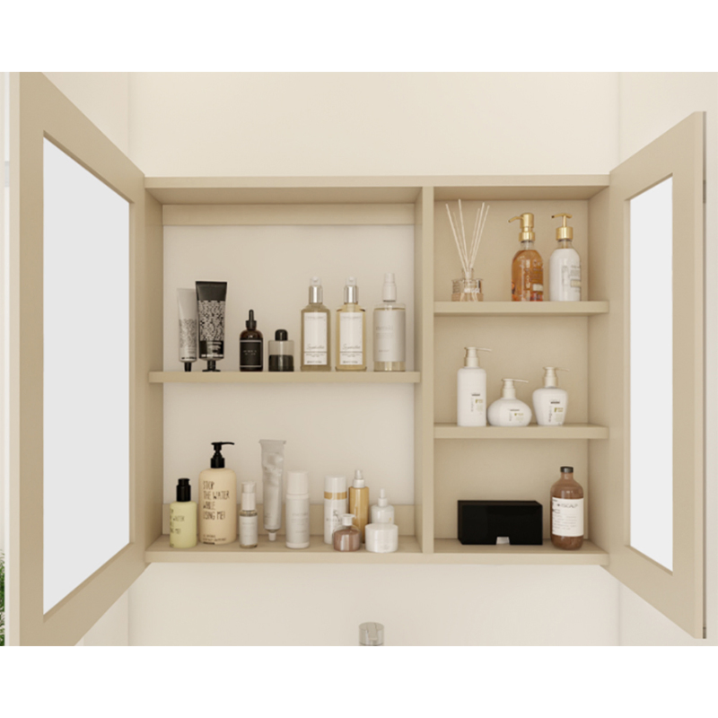 700mm Modern Luxury Intelligent Features Vanity Bathroom Cabinet with Mirror 2318-70b