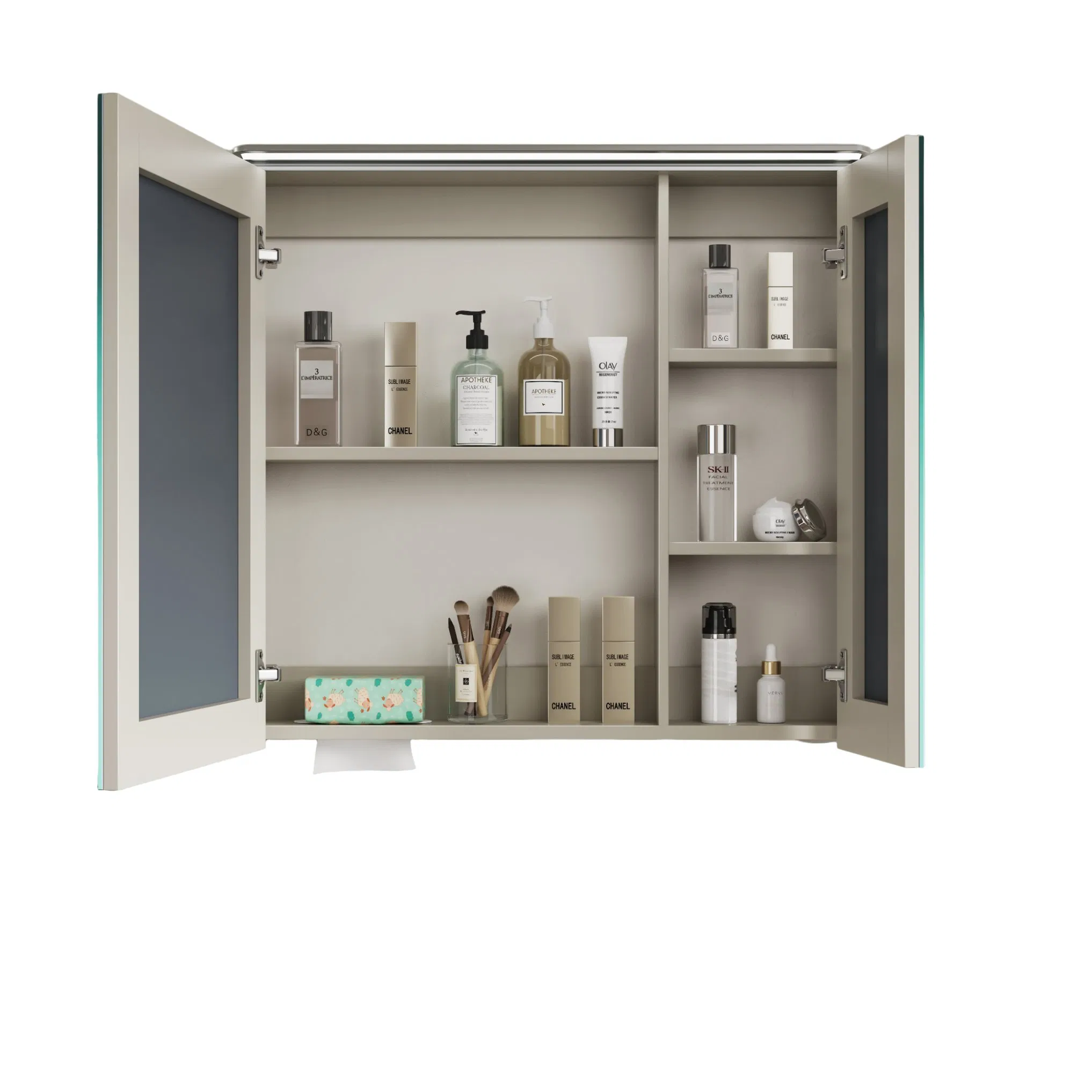 Factory Price with Good Quality Modern Bathroom Vanity with Sink Mirror Cabinet