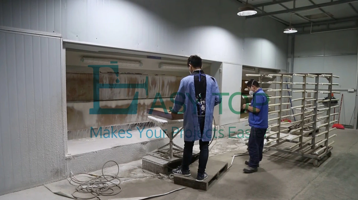 Contemporary PVC Plastic Shaker Door and Kitchen Island