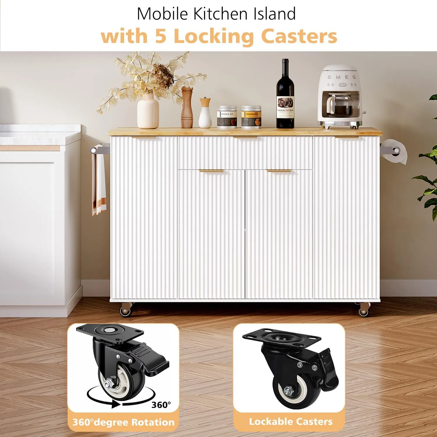 Kitchen Island Cart 4