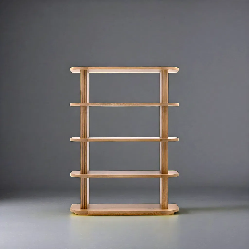 Scandinavian Style Slim Bookcase White Lacquered Surface Space Saving Design Fits Narrow Walls or Corners Lightweight Yet Sturdy for Apartments Bookcase