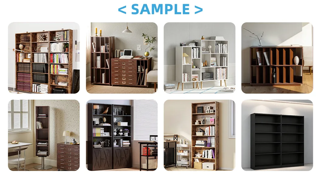 Square White Frame Bookshelf