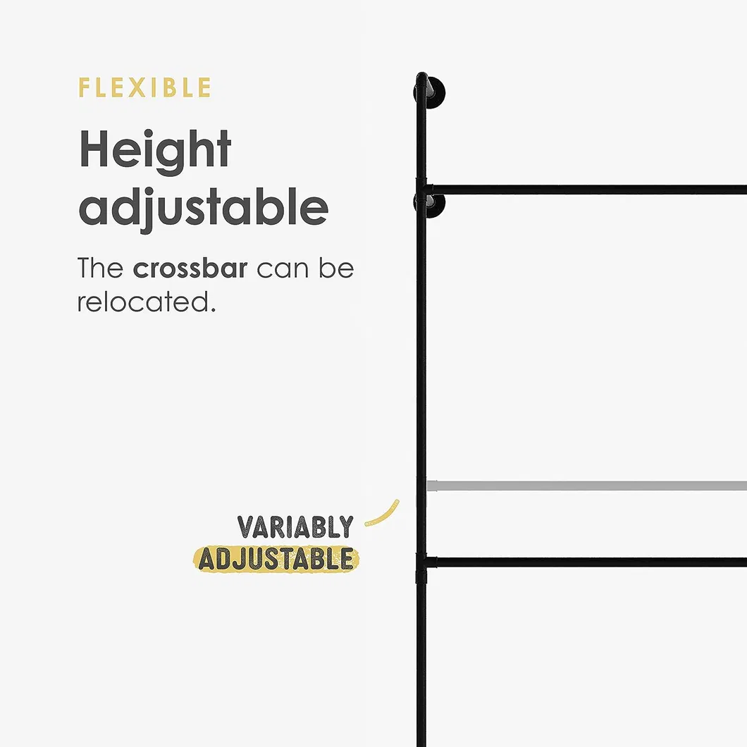 Industrial Pipe Clothing Rack