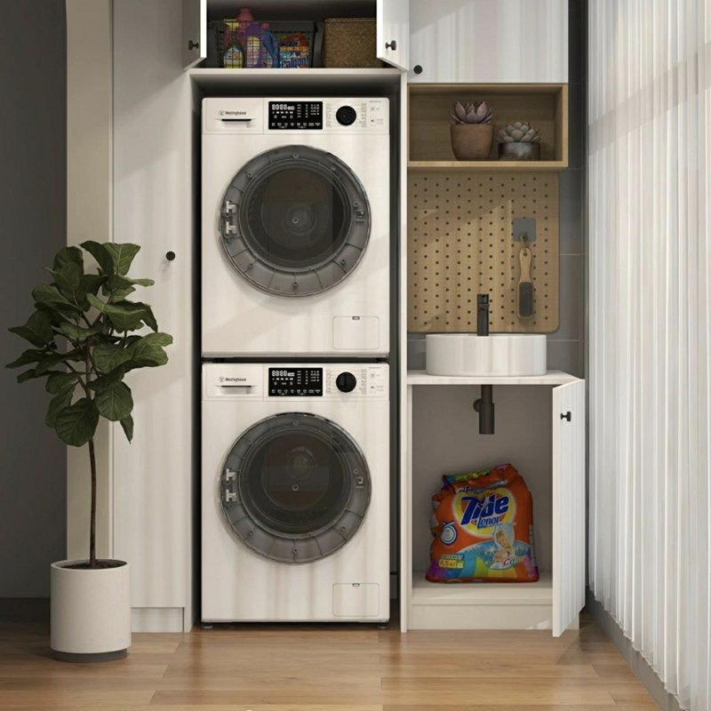 China Factory Anti-Scratch Low Maintenance Laundry Room Storage Cabinet Outdoor Kitchen Balcony Sink Aluminum Cabinet