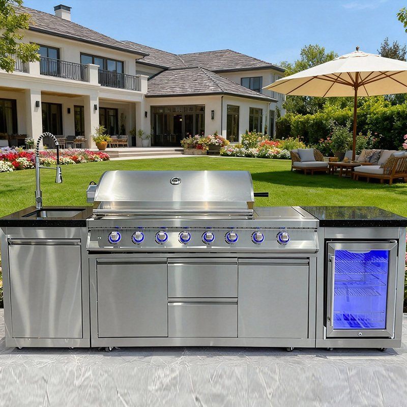 Outdoor Cooking Kitchen Custom Made Kitchen Island