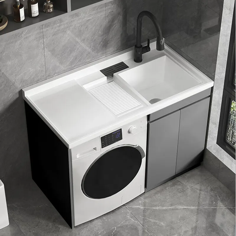 Laundry Cabinet with Basin