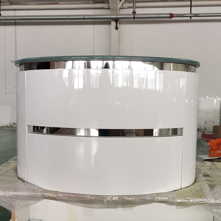 New Designed Wall Hung Bathroom Furniture Vanity PVC Cabinet with LED Mirror