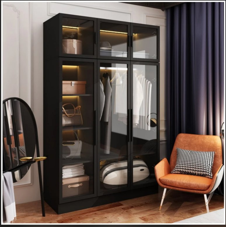 OEM Wooden Bedroom Cabinets Modern Luxury Closet with Walk in Closet System