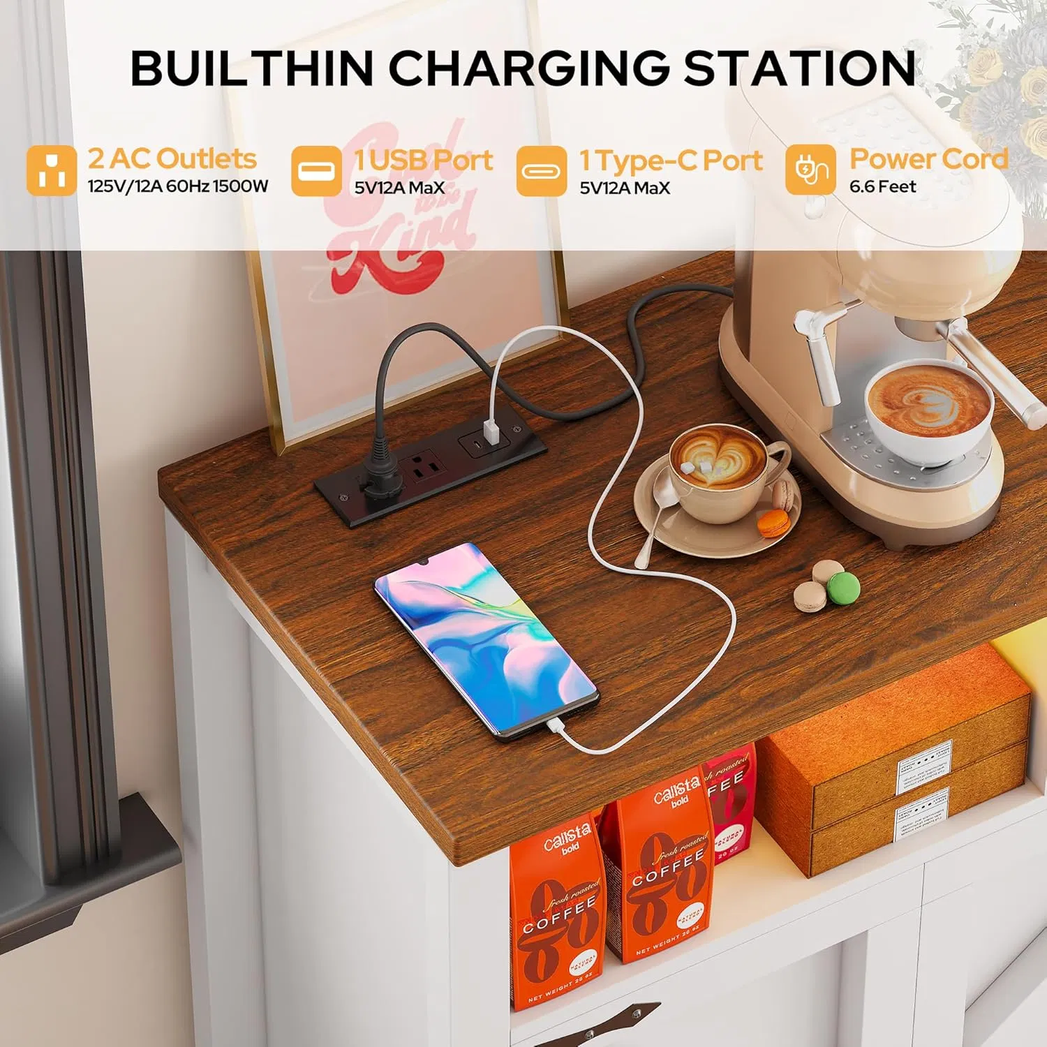 Sideboard Front View