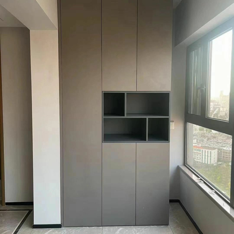 Stainless Steel Tilt-out Laundry Cabinet Hamper Pull-out Pantry Racks Kitchen Cabinet Laundry Room Custom Modern Furniture Storage Cabinet