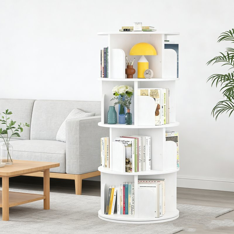 Modern Minimalist Wooden Bookcase for Stylish Home Organization