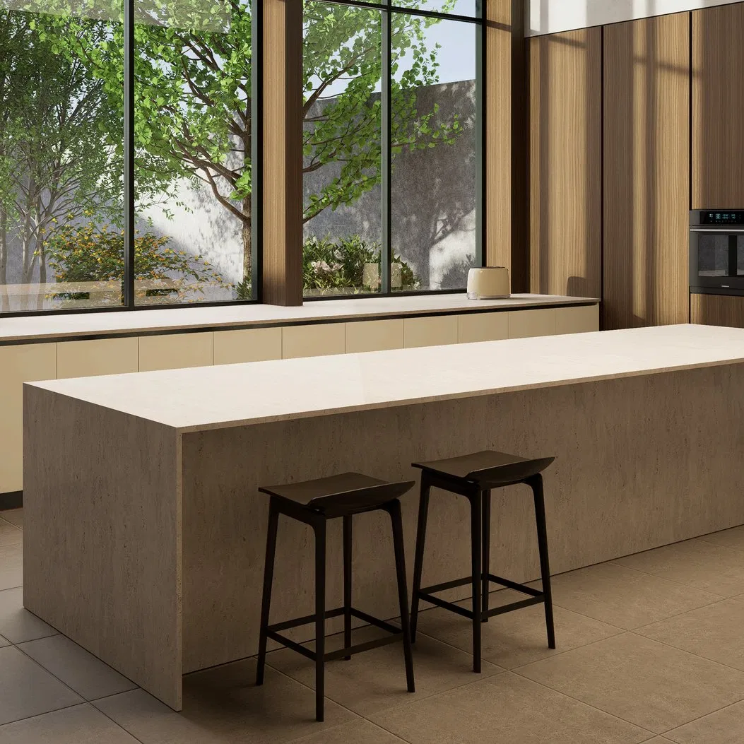 Customizable Oil-Finished Wooden Kitchen Island for Stylish Home Decor