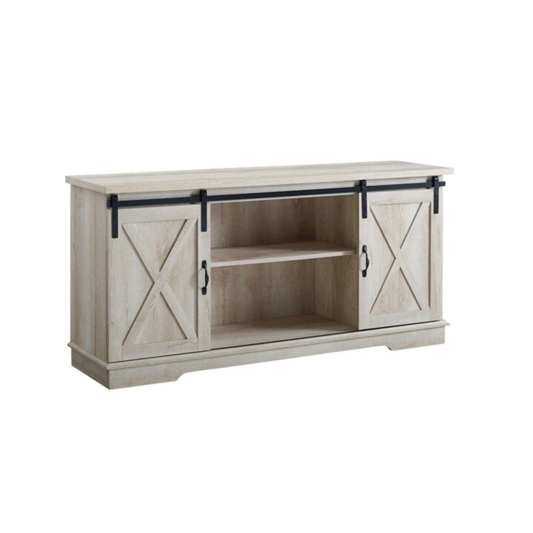 TV Stands and Consoles for Flat Screens at Rooms to Go Include Shelves and Doors for Large Spacious