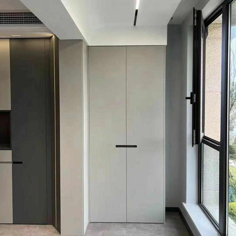 Stainless Steel Tilt-out Laundry Cabinet Hamper Pull-out Pantry Racks Kitchen Cabinet Laundry Room Custom Modern Furniture Storage Cabinet