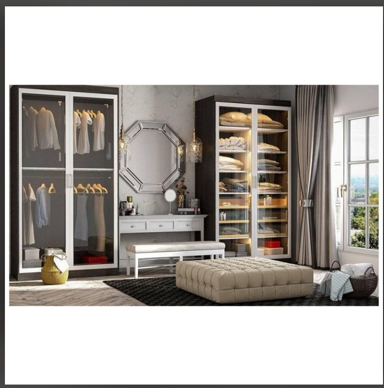OEM Wooden Bedroom Cabinets Modern Luxury Closet with Walk in Closet System