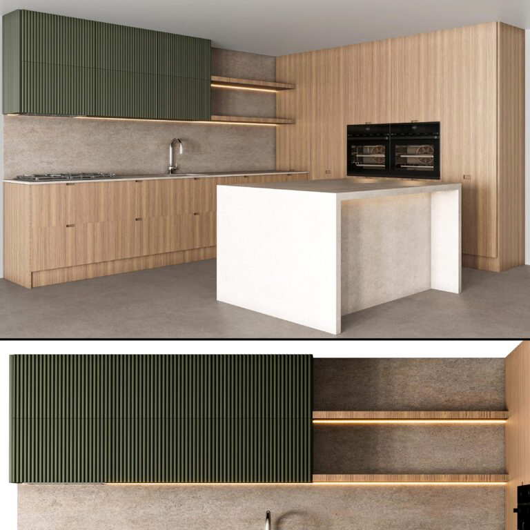 PA Factory Direct Customized Modern Kitchen Furniture Design Cuisine and Other Kitchen Furniture Modular Kitchen Furniture Island