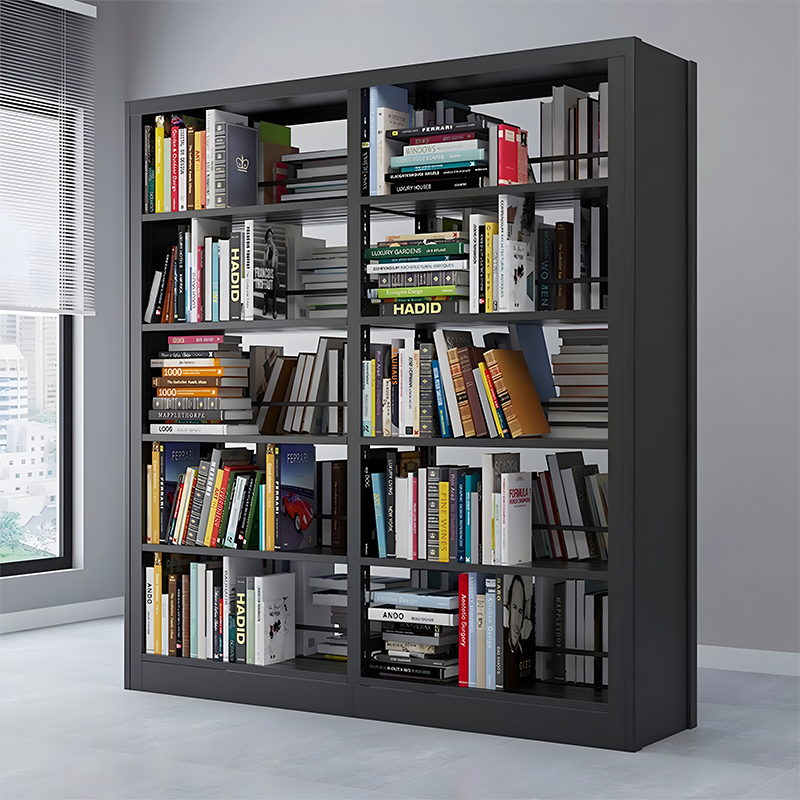 University Bookcase Library Book Shelves Book Cabinet Metal Bookcase