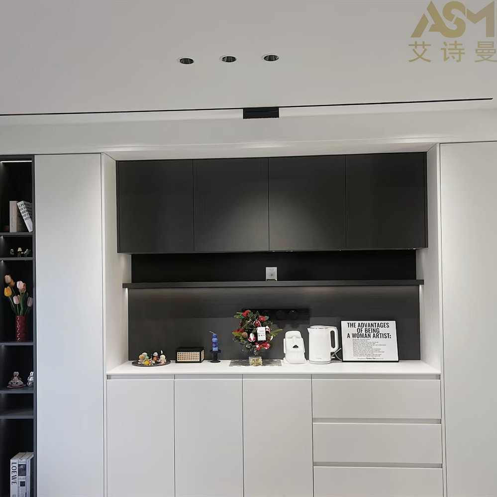 Easy-Assemble Customizable Moisture-Proof Sideboard for Dishes Storage