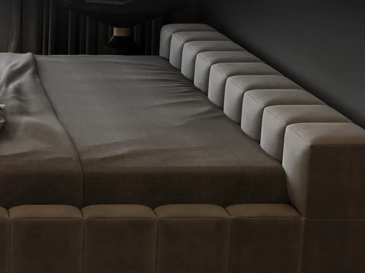 Italian Designer Hotel Tatami Storage Bed