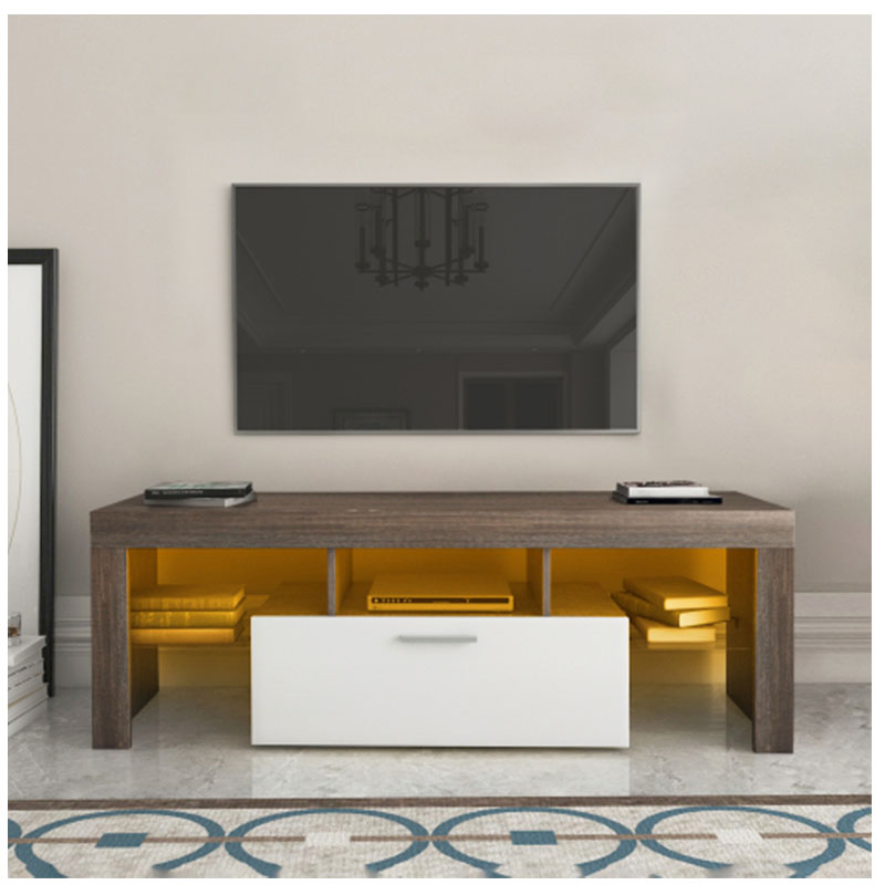 TV Stands and Consoles for Flat Screens at Rooms to Go Include Shelves and Doors for Large Spacious