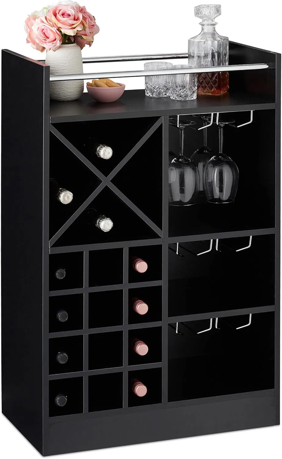 Multi-Function Bar Storage Cabinet
