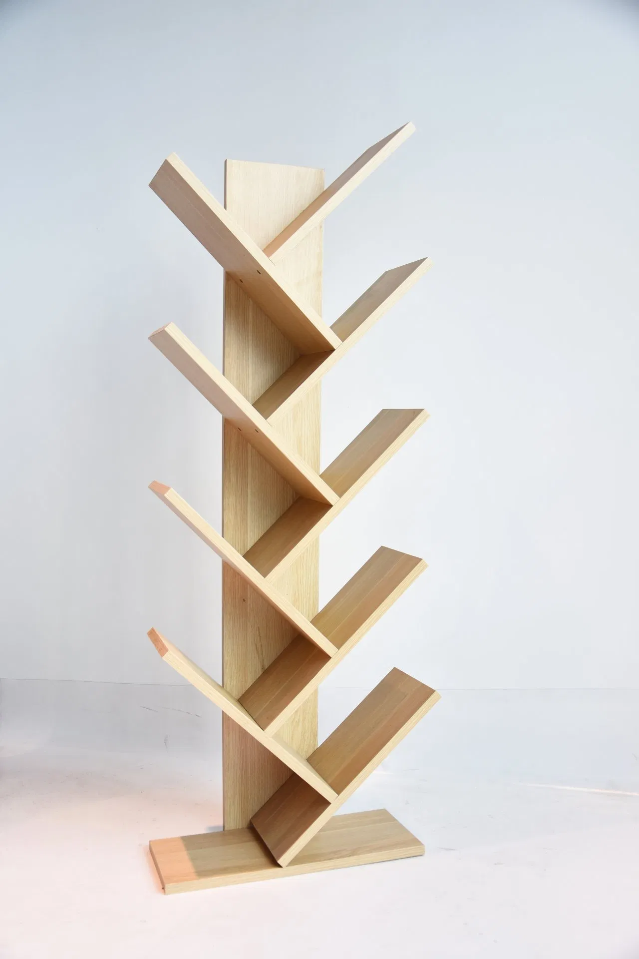 Library for Kids 6 Shelf Tree Wooden Luxury Book Shelf Bookcase