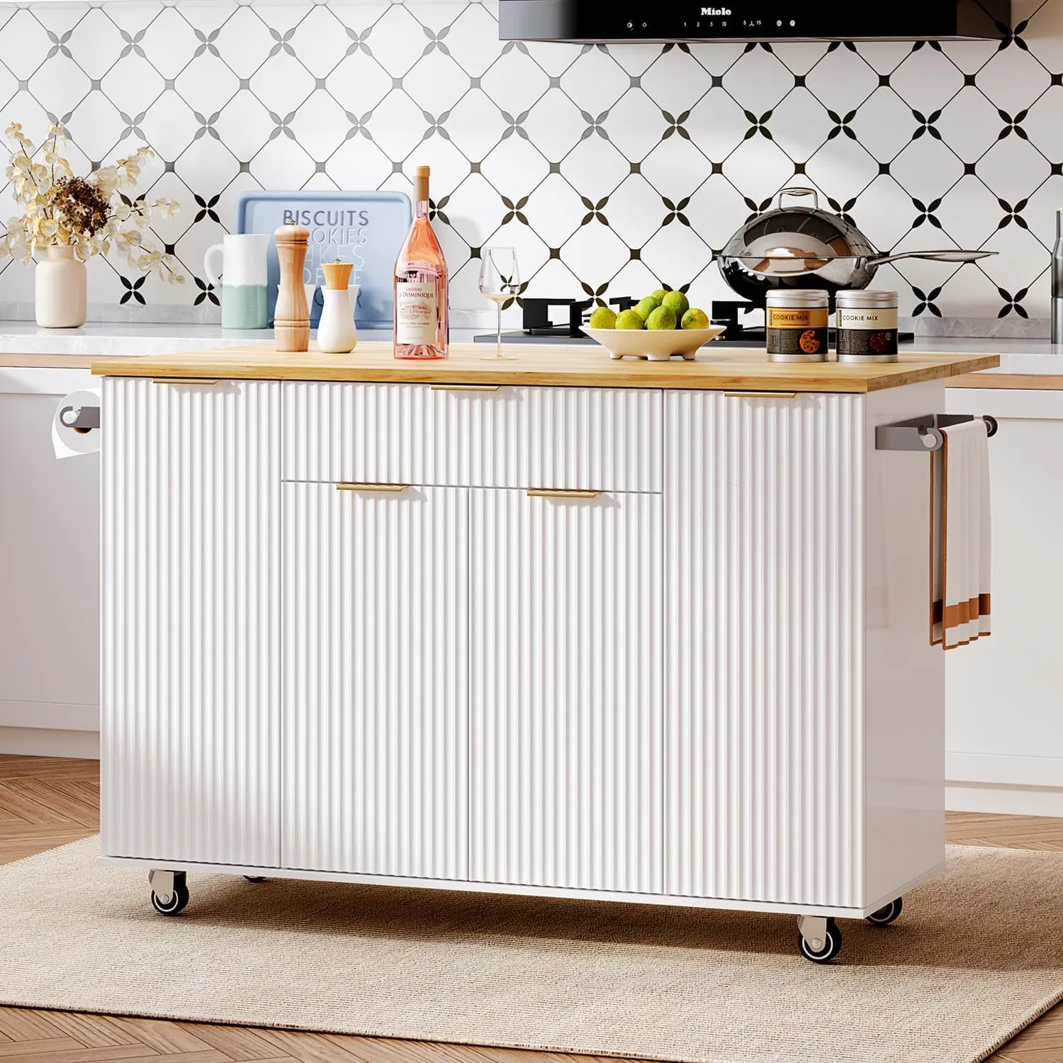 Kitchen Island Cart 1